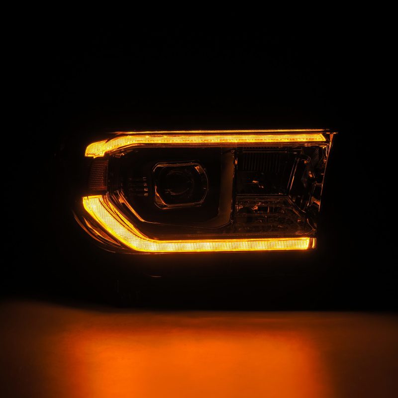 AlphaRex 880824 fits Toyota 07-13 Tundra / 08-17 Sequoia LUXX LED Proj HL Chrom