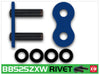 RK Chain BB525ZXW-RL BB525ZXW-RIVET - Blue