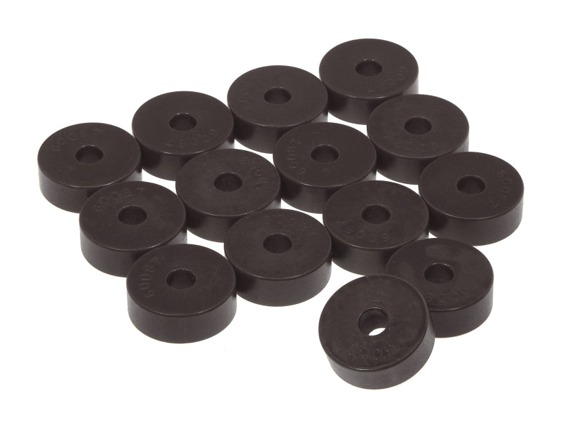 Prothane 1-101-BL 55-73 fits Jeep CJ5 Body Mount 14 Bushing Kit - Black
