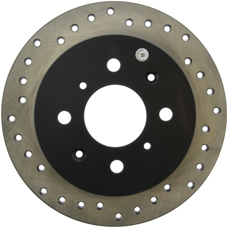 Stoptech 128.40017R Acura & Honda Civic/Del Sol Drilled Right Rear Rotor