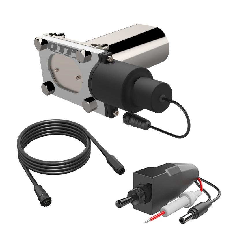 QTP QTEC33 Bolt-On QTEC Low Profile Oval Electric Cutout Valve