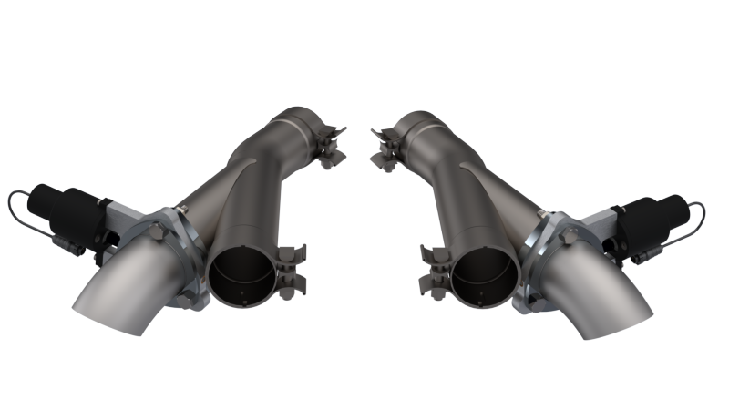 QTP 527112 2012-2022 fits Jeep Grand Cherokee SRT Trackhawk Dodge Durango SRT QTP Aggressor Cutout Pipes