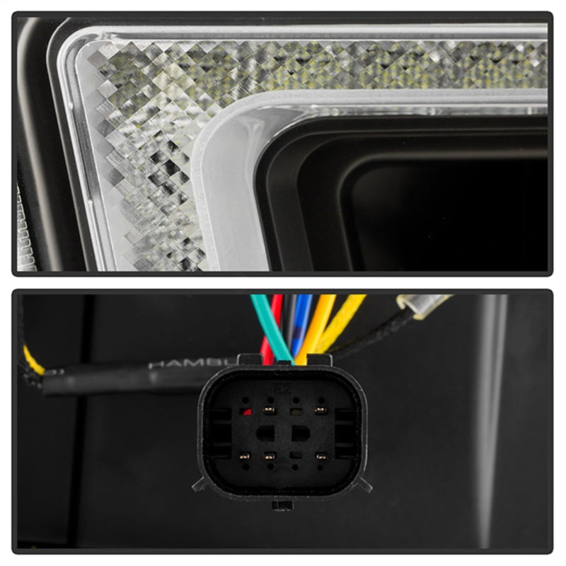 Spyder 5088796 20-23 fits Chevy Silverado 2500/3500 Proj Headlights - LED DRL -