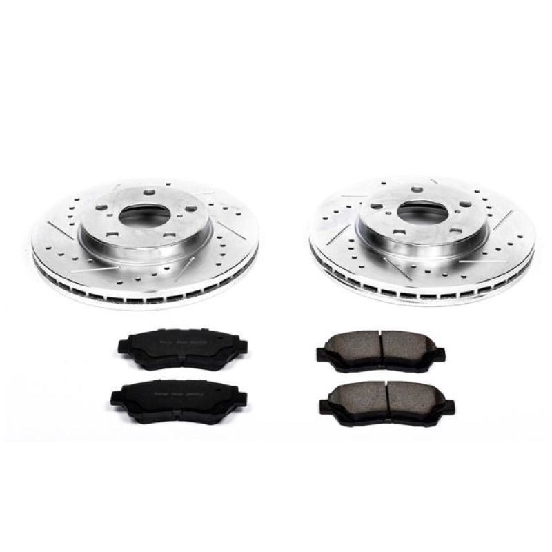 PowerStop K1070 fits Lexus 92-98 SC300 Front Z23 Evolution Sport Brake Kit