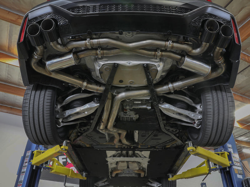 AFE 49-36448-B fits Audi RS6 Avant V8 4L (tt) MACH Force-Xp 3in to 2.5in 304 SS