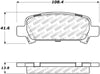Stoptech 305.077 Street Select Brake Pads - Front/Rear