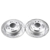 PowerStop fits Acura 91-95 Legend Rear Evolution Drilled & Slotted Rotors - Pair