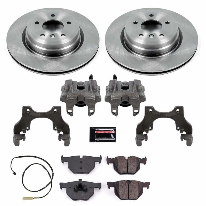 PowerStop KCOE5982 fits BMW 11-13 335i Rear Autospecialty Brake Kit w/Calipers