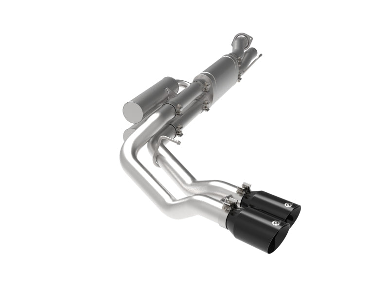 AFE 49-43117-B Series 3in 409 SS Cat-Back Exhaust w/ Black Tips 17-20 fits Ford