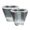 S&S 910-0231 Cycle 07-16 BT 11 Fin 4-1/8in Bore Cylinder Set For 117in & 117in D