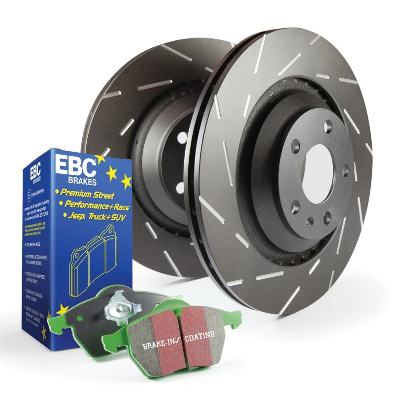 EBC S2KF1912 S2 Kits Greenstuff Pads and USR Rotors