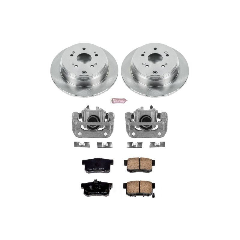 PowerStop KCOE206 fits Acura 10-18 RDX Rear Autospecialty Brake Kit w/Calipers