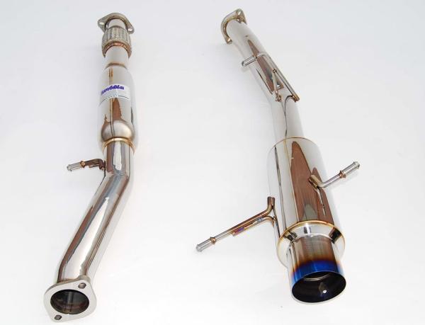 Invidia HS02SW1GTT 02-07 WRX/STi 76mm N1 REGULAR Titanium Tip Cat-back Exhaust