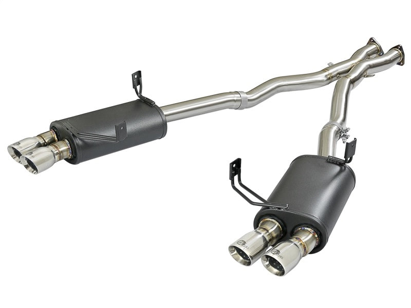 AFE 49-36339-P orce-Xp 2-1/2in 304 SS Cat-Back Exhaust w/Polished Tips 05-08 fi
