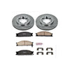 PowerStop KOE2278 fits Nissan 99-04 Frontier Front Autospecialty Brake Kit