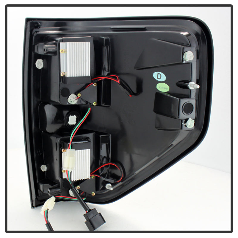 Spyder 5078148 fits Ford 09-14 F150 LED Tail Lights Black Smoke ALT-YD-FF15009-