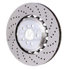 SHW Performance BRR42504 fits BMW M5 4.4L Right Rear Cross-Drilled Brake Rotor