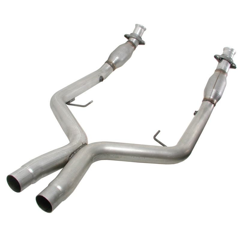 BBK 1770 Mustang 4.6 GT High Flow X Pipe With Catalytic Converters - 2-3/4