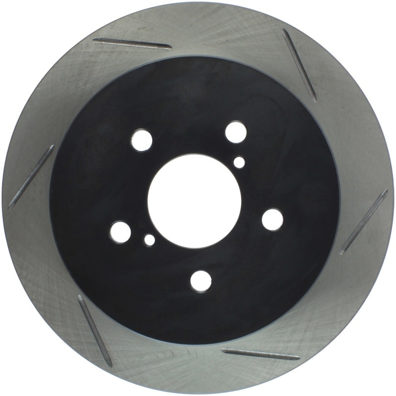 Stoptech 126.47026SL Power Slot 06-08 Subaru Legacy Wagon/Sedan 2.5i Rear Left SportStop Slotted Rotor