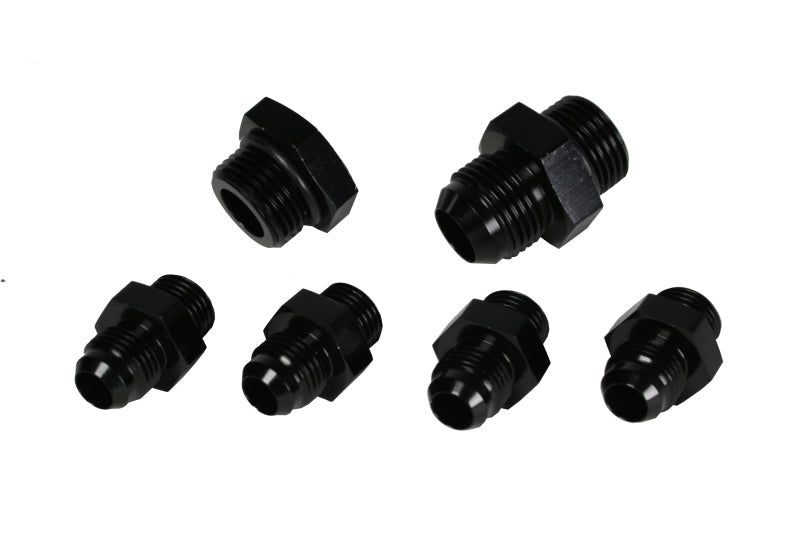 Aeromotive 15202 A4 Regulator Fitting Kit (for two (2) carbs) (4) AN-06/(1) AN-