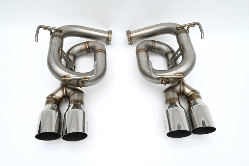 Invidia HS22SW4AT4SSL 22+ fits Subaru WRX Twin Loop 3.5in. Single Layer S.S Tip