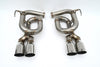 Invidia HS22SW4AT4SSL 22+ fits Subaru WRX Twin Loop 3.5in. Single Layer S.S Tip