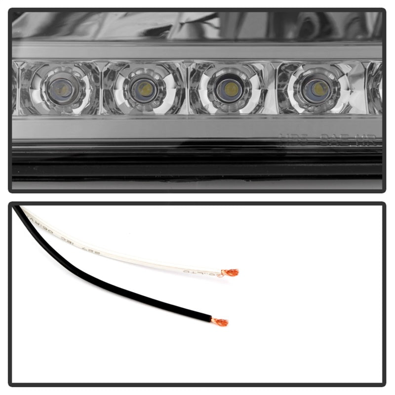 5014801 Xtune fits Ford 97-03 F150 Crystal Headlights w/ Clear LED Corners Smo