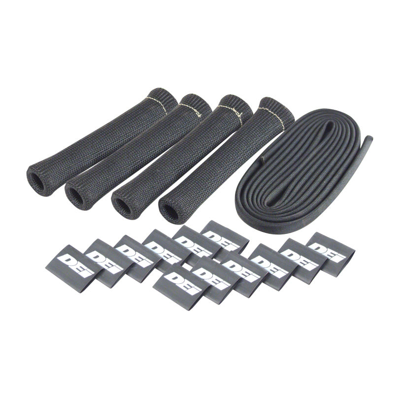 DEI 10584 Protect-A-Boot and Wire 4 Cylinder Kit - Black