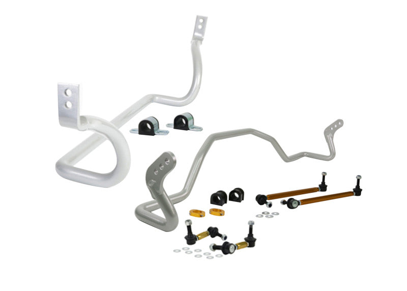 Whiteline BMK008 fits Mitsubishi 09 15 Lancer Ralliart Front & Rear Sway Bar Ki