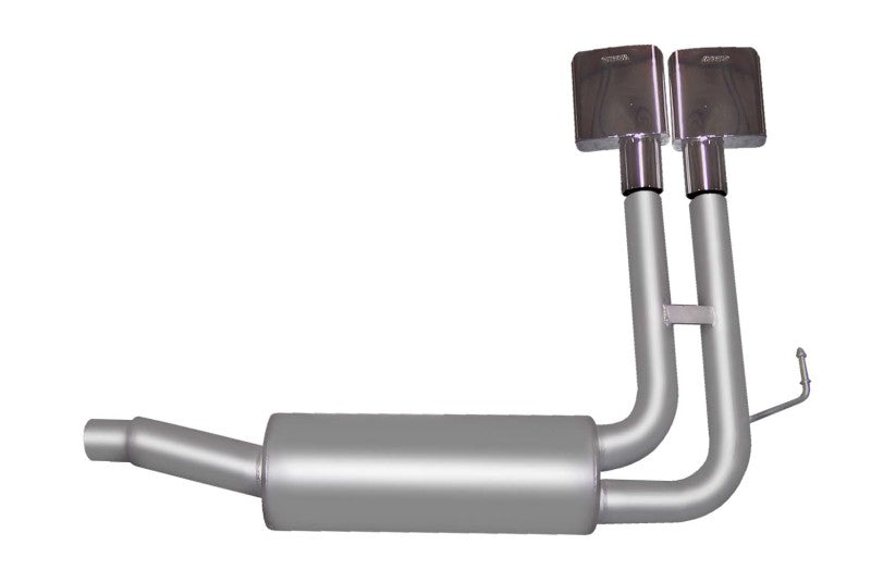Gibson 69528 2004 fits Ford F-150 XLT 4.6L 2.5in Cat-Back Super Truck Exhaust -