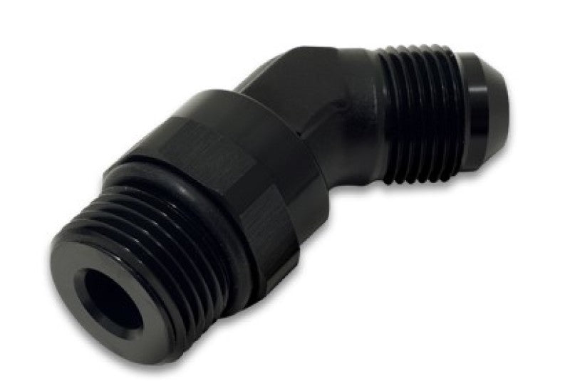 Vibrant 16941 ale Flare to Male -8AN ORB Swivel 45 Degree Adapter Fitting - Ano