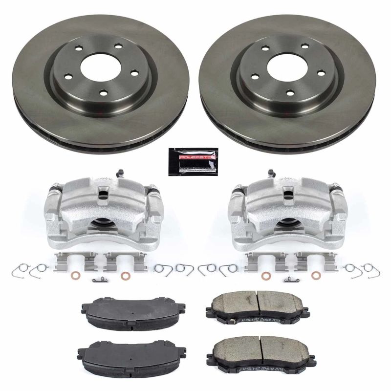 PowerStop fits Nissan 14-19 Rogue Front Autospecialty Brake Kit w/Calipers