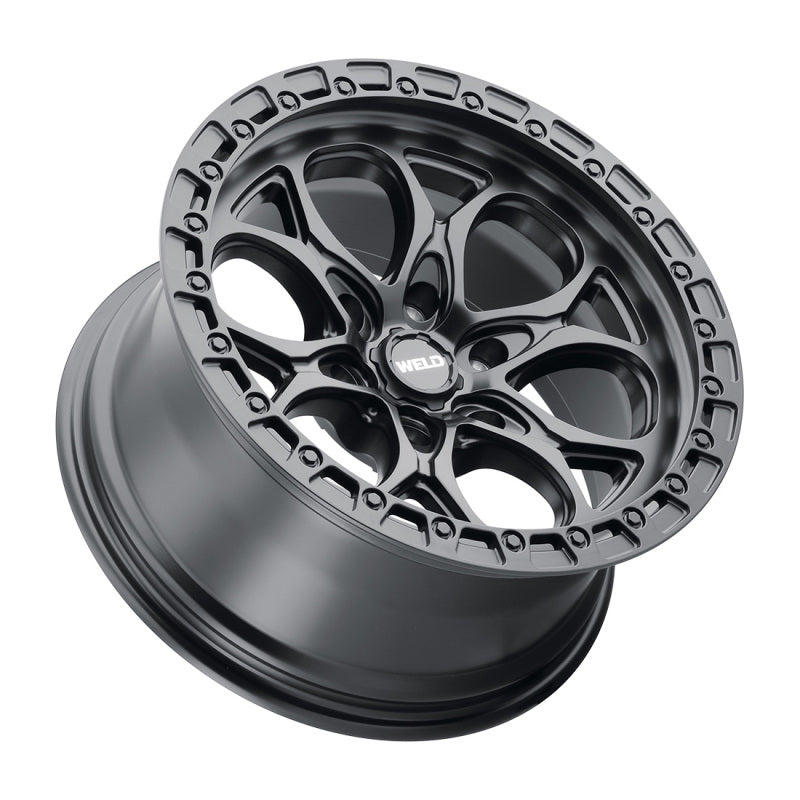 Weld W10809084500 Off-Road Ledge Six W108 20x9 / 6x139.7 BP / 5 In BS Satin Bla