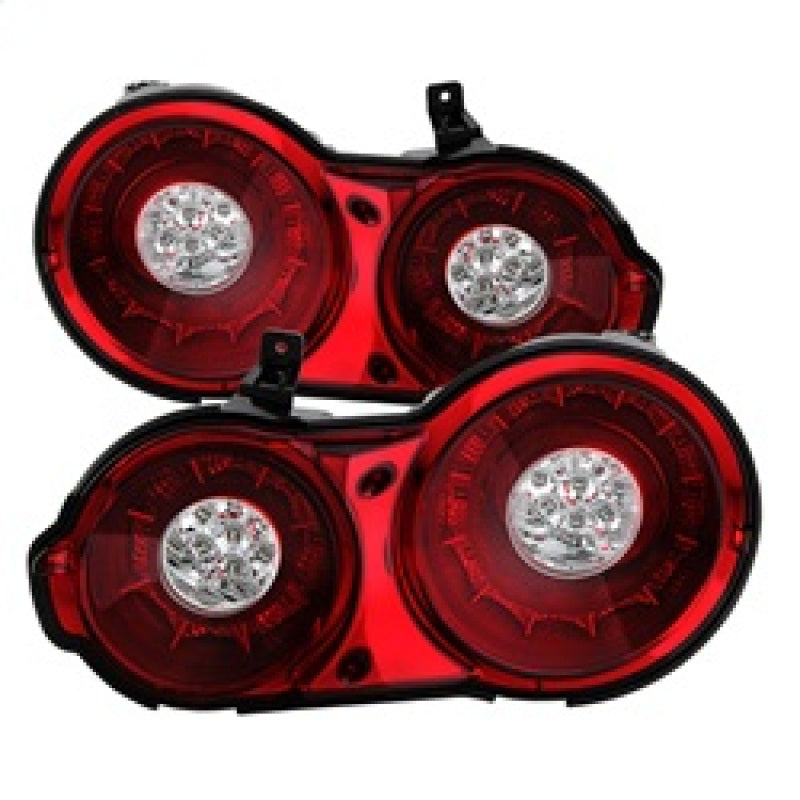 Spyder 5082008 fits Nissan 09-15 GTR LED Tail Lights Red Clear ALT-YD-NGTR09-LE