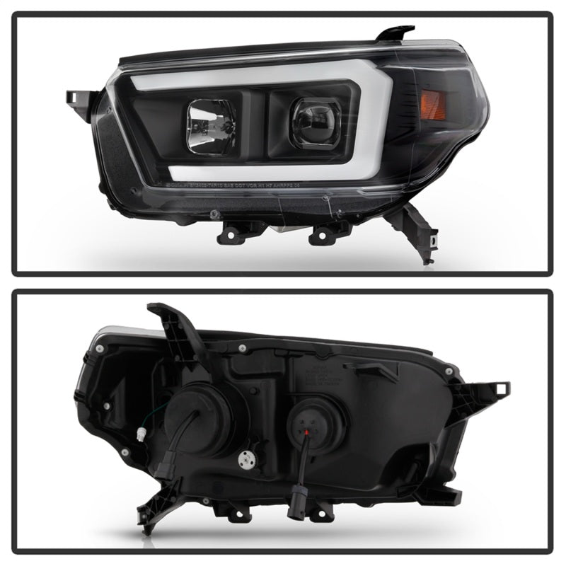 Spyder 5087454 Signature fits Toyota 10-13 4Runner Projector Headlights - Black