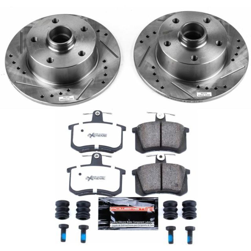 PowerStop K588-26 96-97 fits Audi A4 Rear Z26 Street Warrior Brake Kit