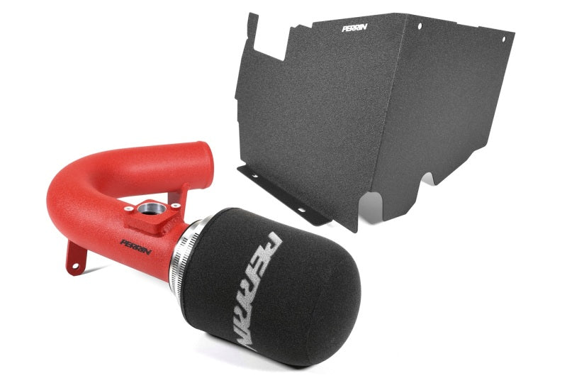 PERRIN PSP-INT-328RD 22-25 fits Subaru WRX Cold Air Intake w/Heatshield - Red