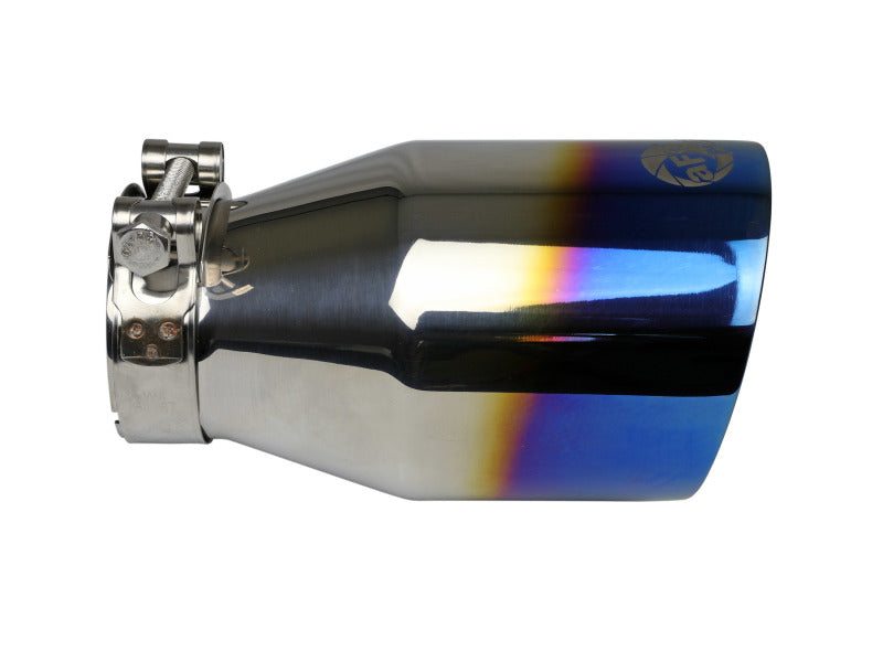 AFE 49T25404-L071 orce XP 304 Stainless Steel Clamp-On Exhaust Tip 2.5in Inlet