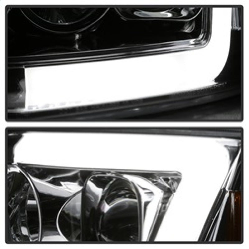 Spyder 5084644 fits Ford 97-03 F-150 (After 6/1997) V2 Proj Headlights DRL LED