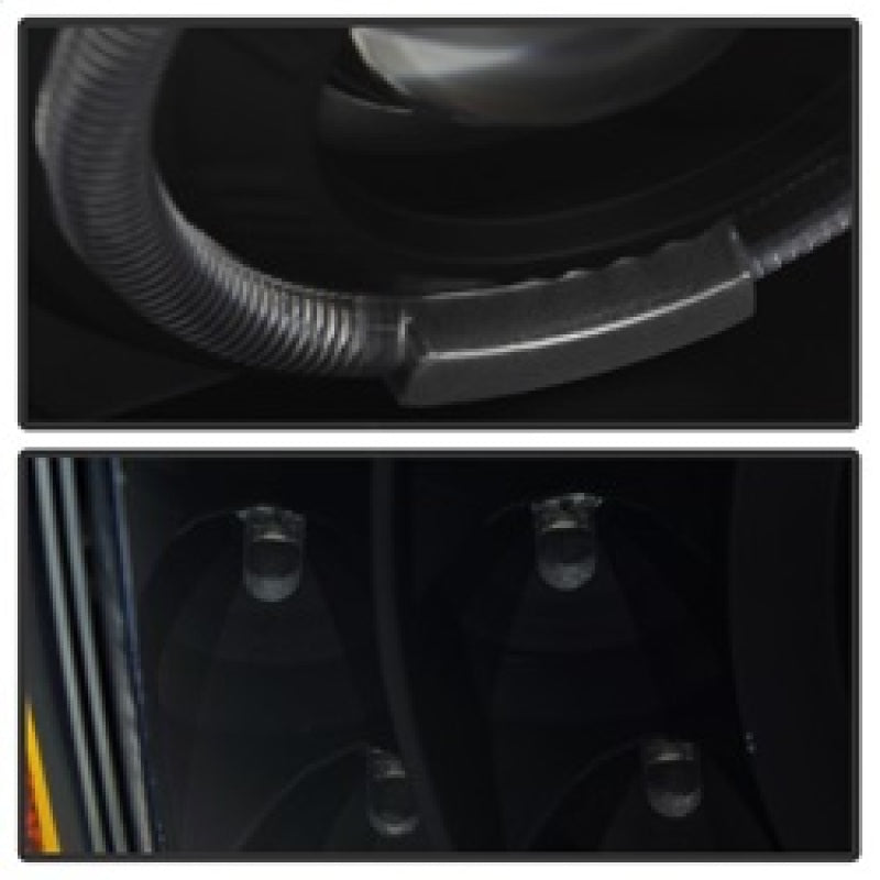 xTune 9036774 fits Chevy Silverado 03-06 Projector Headlights 4pcs - LED Halo -