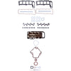 Fel-Pro 2601968 fits Dodge RAM 1500 260-1968 Engine Gasket Set