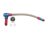 Russell 641260 Performance -6 AN to 3/8in Female NPT ProFlex Demon Carb Dual Inlet Carb Kit (Red/Blue)