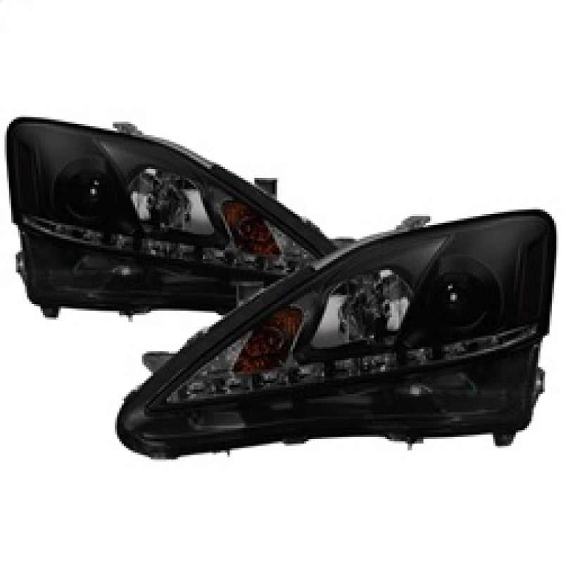 Spyder 5080073 fits Lexus 06-20 IS 250/350 2010 Projector Headlights DRL Black