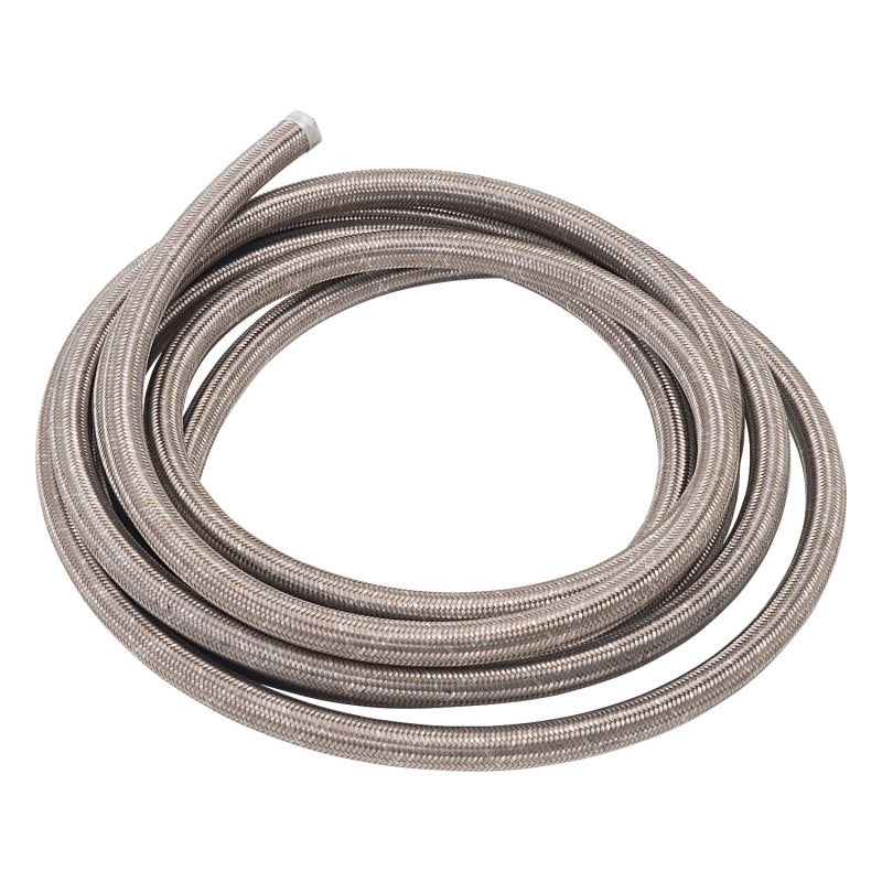 Russell 630330 Performance -12 AN ProFlex Stainless Steel Braided Hose (Pre-Packaged 50 Foot Roll)