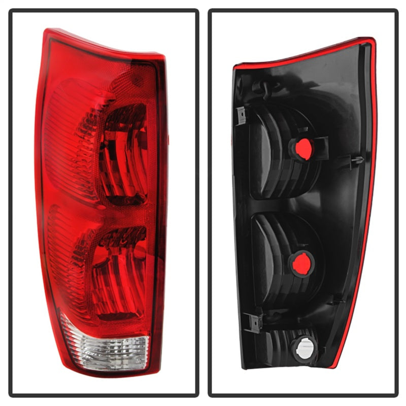 9030888 Xtune fits Chevy 02-06 Avalanche Driver Side Tail Lights - OEM Left AL