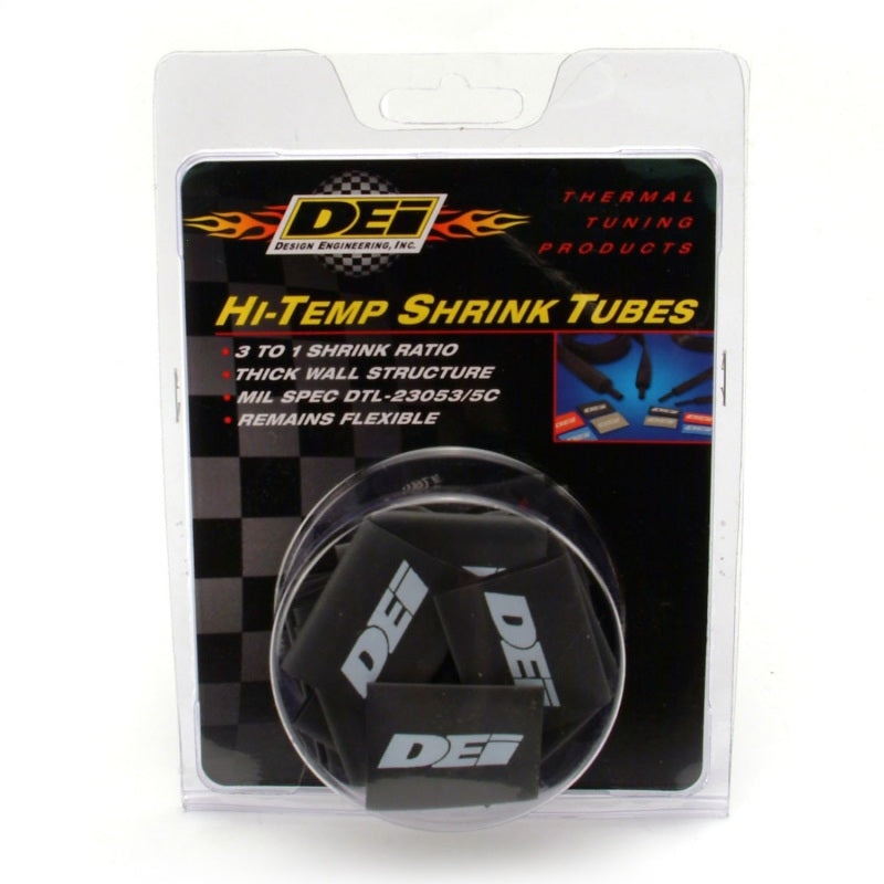 DEI 10810 Hi-Temp Shrink Tube 18mm x 1.5in - Black
