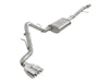 AFE 49-34106-P Series 3in 304SS Exhaust Cat-Back w/Pol Tip 2019 fits GM Silver