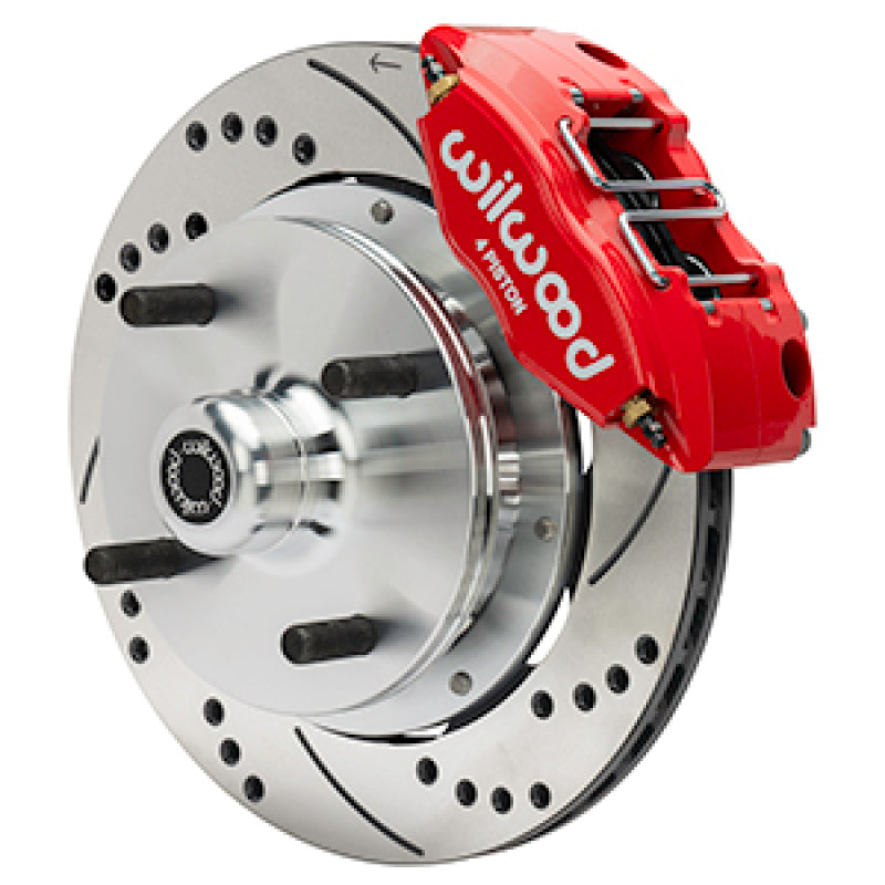Wilwood 140-17473-DR fits 70-72 fits Porsche 914 Front Powerlite Brake Kit Dril