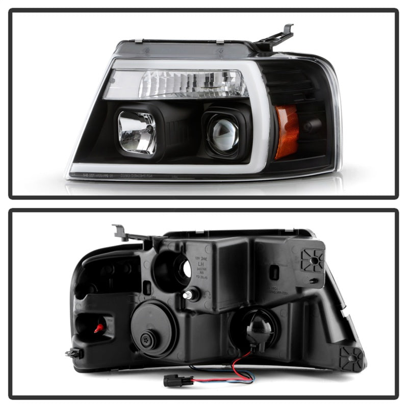 Spyder 5088161 fits Ford 04-08 F-150 High-Power LED Headlights - Black PRO-YD-F