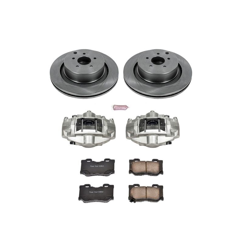 PowerStop fits Infiniti 09-13 FX50 Rear Autospecialty Brake Kit w/Calipers